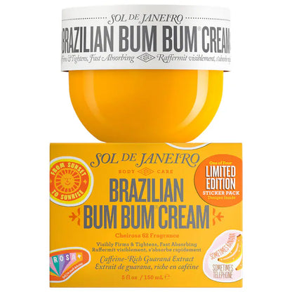 Brazilian Bum Bum™ Crema Corporal Reafirmante recargable - Sol de Janeiro vista frontal con fondo blanco.