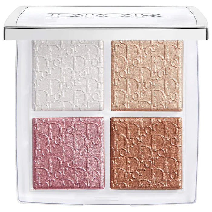 Paleta de Iluminadores BACKSTAGE Glow Face Palette - Dior vista frontal con fondo blanco.