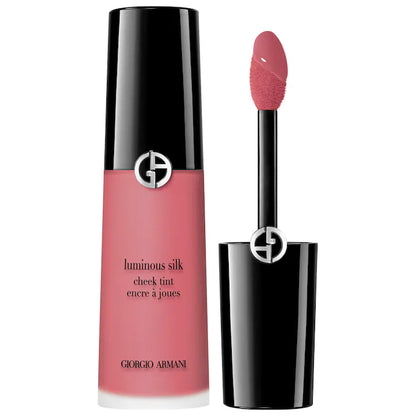 Rubor Líquido Luminous Silk Cheek Tint - Armani Beauty vista frontal con fondo blanco.