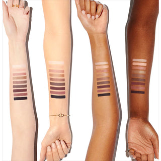 Paleta de Sombras de Ojos BACKSTAGE Eyeshadow Palette - Dior vista frontal con fondo blanco.