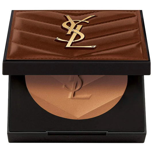 Bronzer All Hours 24H Hyper Sunkissed Glow - Yves Saint Laurent vista frontal con fondo blanco.