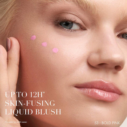 Rubor Líquido Luminous Silk Cheek Tint - Armani Beauty vista frontal con fondo blanco.