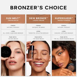 Bronzer líquido Dew Bronze Soft Focus Effortless - Saie