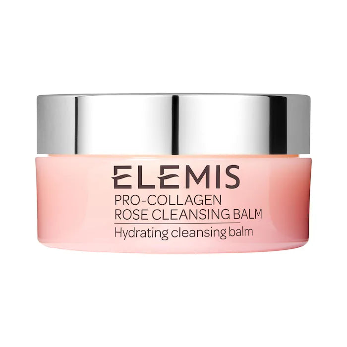 Bálsamo Limpiador Pro-Collagen Makeup Melting Cleansing Balm - Elemis vista frontal con fondo blanco.