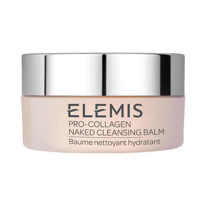 Bálsamo Limpiador Pro-Collagen Makeup Melting Cleansing Balm - Elemis vista frontal con fondo blanco.