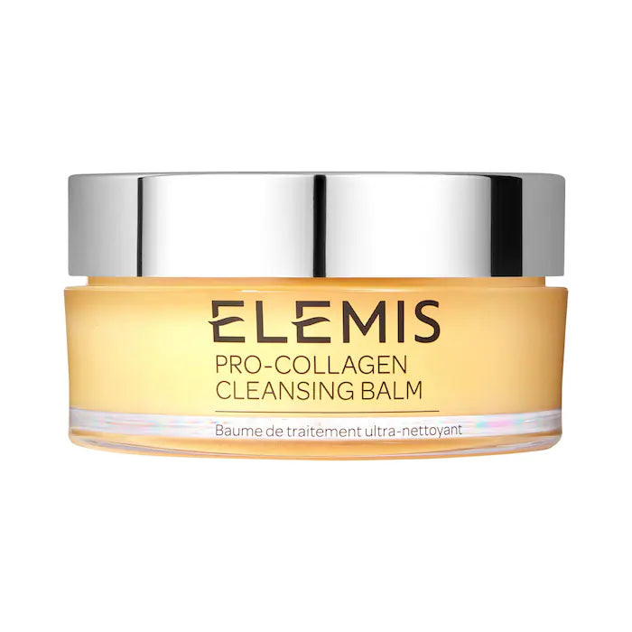 Bálsamo Limpiador Pro-Collagen Makeup Melting Cleansing Balm - Elemis vista frontal con fondo blanco.