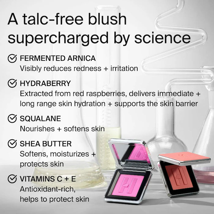 Rubor Color Fuse Talc-Free With Fermented Arnica - HAUS LABS vista frontal con fondo blanco.