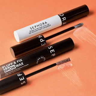 Gel para cejas Fluff & Fix 12HR Brow Wax for Lamination Effect - SEPHORA COLLECTION