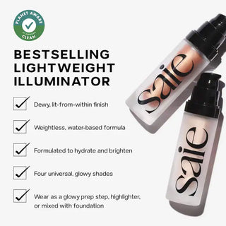 Iluminador multipropósito Glowy Super Gel Lightweight Dewy - Saie