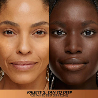 Paleta HD SKIN FACE ESSENTIALS PALETTE 4 en 1 (base + contorno + iluminador + rubor en crema) - MAKE UP FOR EVER