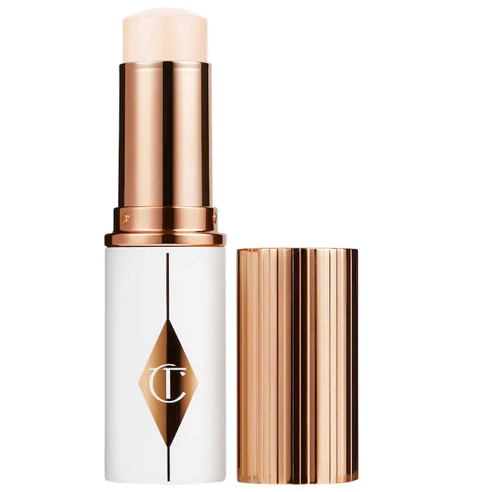 Base de Maquillaje en Barra Unreal Skin Sheer Glow Tint Hydrating - Charlotte Tilbury vista frontal con fondo blanco.