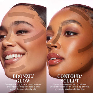 Bronzing & Sculpting Stick Chocolate Soleil Melting - Too Faced