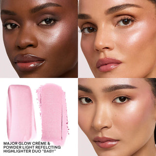 Iluminador Duo Major Glow Crème & Powder Light Reflecting - PATRICK TA