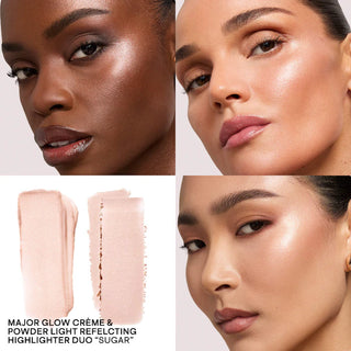 Iluminador Duo Major Glow Crème & Powder Light Reflecting - PATRICK TA