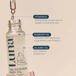 The Perineal Prep Massage Oil - Luna Daily