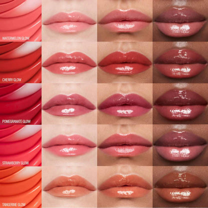 Labial MoistureGlow™ Plumping Lip Serum - MAKEUP BY MARIO vista frontal con fondo blanco.