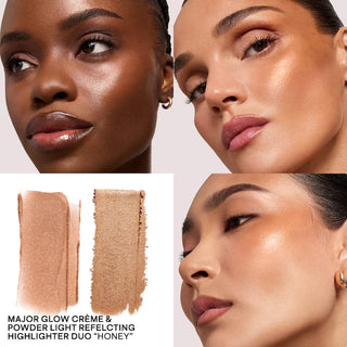Iluminador Duo Major Glow Crème & Powder Light Reflecting - PATRICK TA
