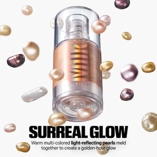 Hydro Grip + Glow: Prebase iluminadora con perlas reflectantes de luz - MILK MAKEUP