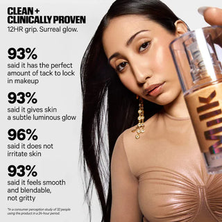 Hydro Grip + Glow: Prebase iluminadora con perlas reflectantes de luz - MILK MAKEUP