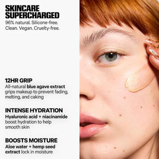 Hydro Grip + Glow: Prebase iluminadora con perlas reflectantes de luz - MILK MAKEUP