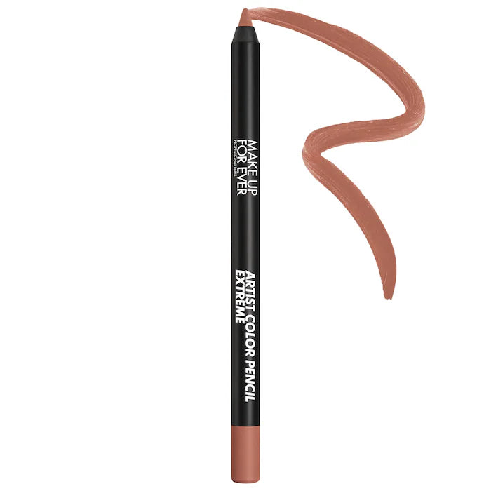 Delineador de labios Artist Color Pencil Extreme Waterproof Lip Liner - MAKE UP FOR EVER vista frontal con fondo blanco.