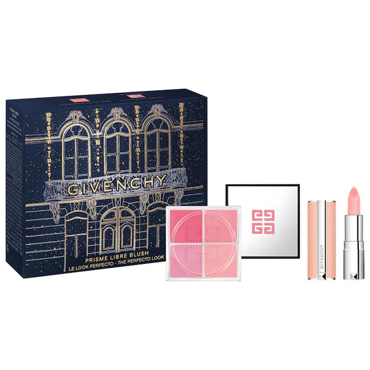 The Prisme Libre Blush & Perfect Mini Lip Balm Set - Givenchy