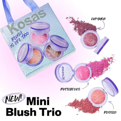 Set de Rubores Mini Blush is Life Trio - Kosas