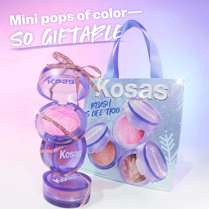 Set de Rubores Mini Blush is Life Trio - Kosas