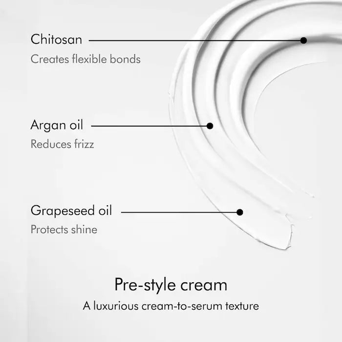 Crema capilar pre-peinado con Chitosan para una fijación flexible - Dyson