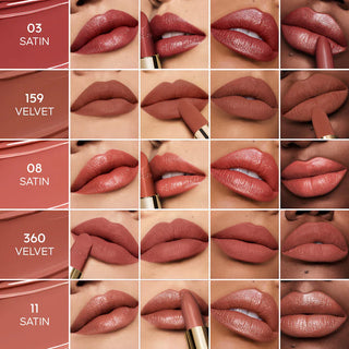 Rouge G Customizable Satin & Velvet Matte Lipstick - GUERLAIN
