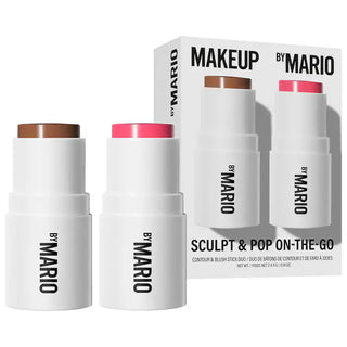 Set Rubor + Bronzer Mini Sculpt & Pop On The Go - MAKEUP BY MARIO