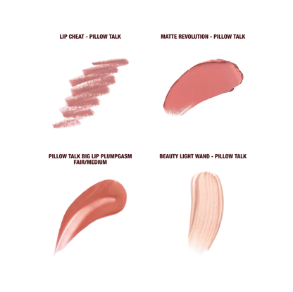 Set Lip + Cheek Pillow Talk Iconic Secrets - Charlotte Tilbury