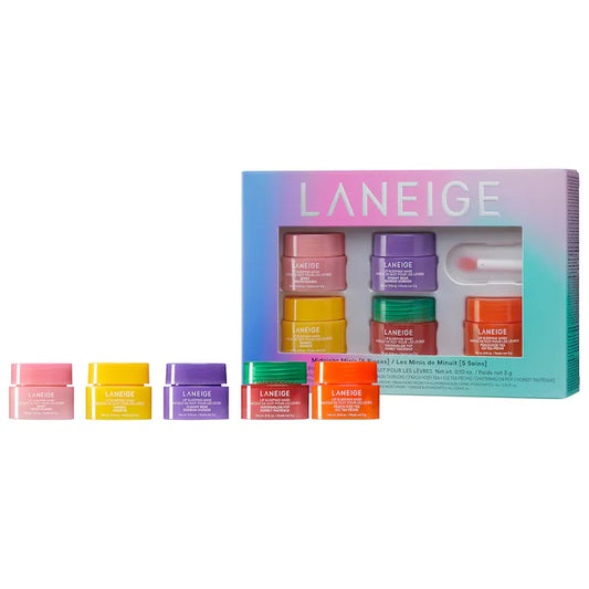 Kit de mascarillas labiales Midnight Minis Lip Set - LANEIGE