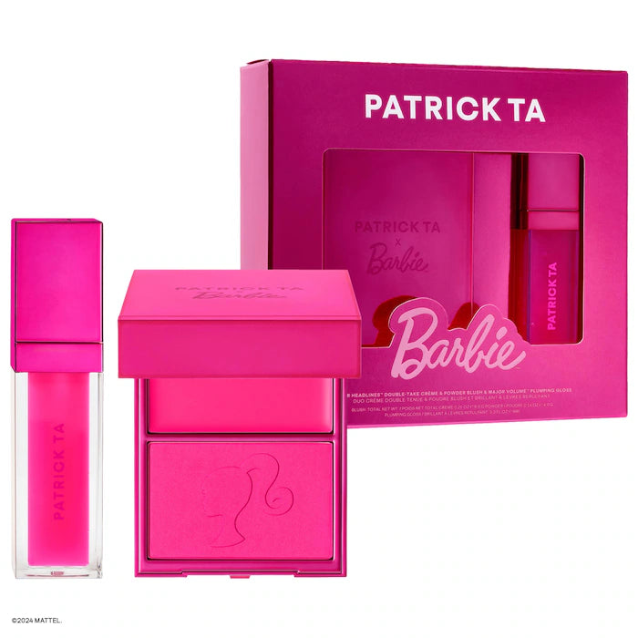 Patrick Ta x Barbie™ Rubor Duo & Lip Plumper Set - PATRICK TA