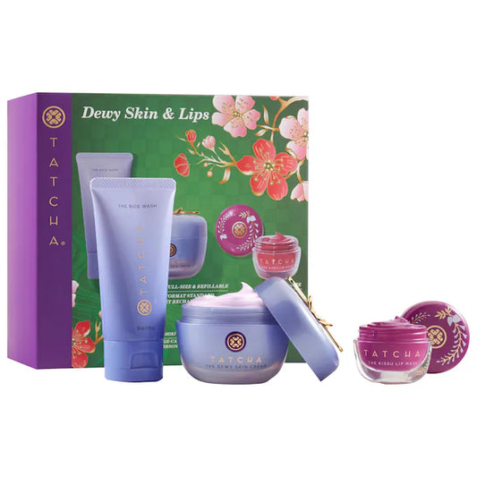 Tatcha Dewy Skin & Lips Hydrating Skincare Set - Tatcha