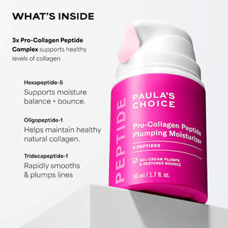 Pro-Collagen Peptide Plumping — Crema hidratante en gel - Paula's Choice