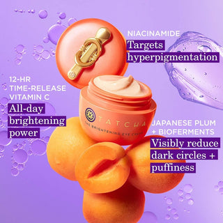 Crema iluminadora para el contorno de ojos con vitamina C The Brightening Eye Cream  - Tatcha