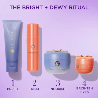 Crema iluminadora para el contorno de ojos con vitamina C The Brightening Eye Cream  - Tatcha