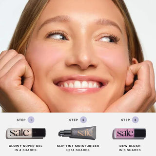 Iluminador multipropósito Glowy Super Gel Lightweight Dewy - Saie