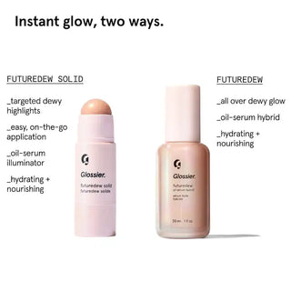Iluminador Futuredew Solid oil-Serum - Glossier
