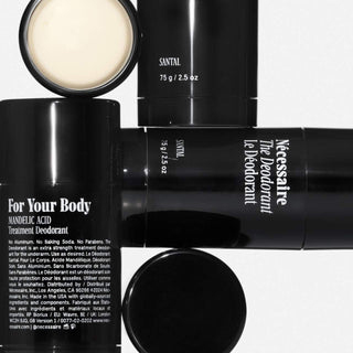 Desodorante Santal - Libre de aluminio Extra Strength Mandelic Acid Deodorant - Nécessaire