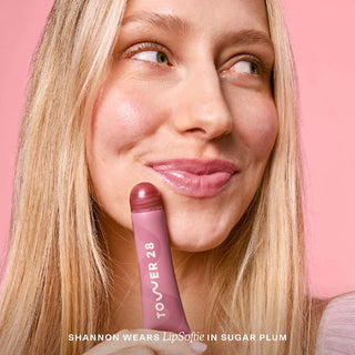 Bálsamo labial hidratante con color LipSoftie - Tower 28