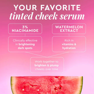 Rubor en sérum iluminador Watermelon Glow Niacinamide Dewy Flush  - Glow Recipe