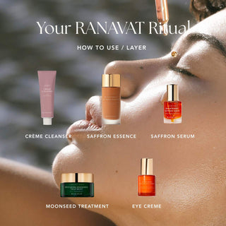 Tónico Facial iluminador Brightening Saffron Toner Essence + Niacinamide - RANAVAT