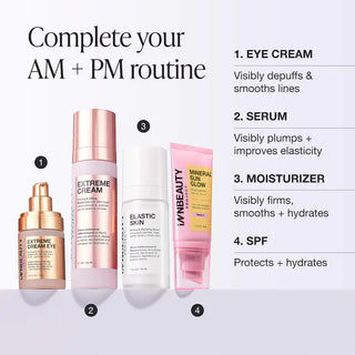 Protector solar facial Mineral Sun Glow Broad Spectrum Sunscreen SPF 43 PA +++ con péptidos y vitamina C - INNBEAUTY PROJECT