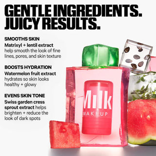 Watermelon Jelly: Sérum iluminador con péptidos en barra - MILK MAKEUP