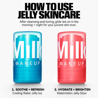 Watermelon Jelly: Sérum iluminador con péptidos en barra - MILK MAKEUP