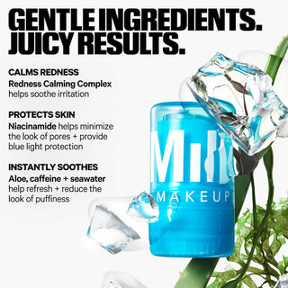 Cooling Water Jelly Ice: Sérum en barra descongestionante con Niacinamida - MILK MAKEUP