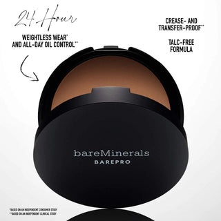 Base de Maquillaje en Polvo BAREPRO® 24HR Skin Perfecting Talc-Free Matte - bareMinerals