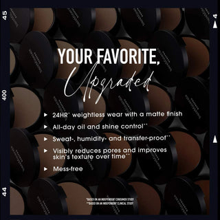 Base de Maquillaje en Polvo BAREPRO® 24HR Skin Perfecting Talc-Free Matte - bareMinerals